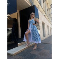 Cарафан блакитного кольору 28371 Ordio