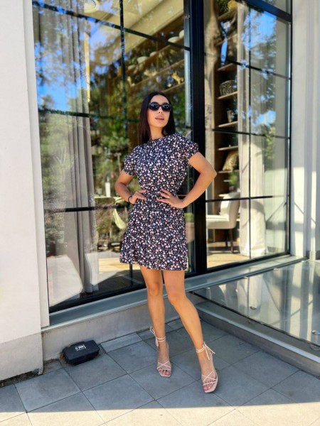 Нежное платье синего цвета 28380