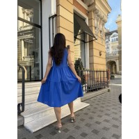 Нежное женское платье синего цвета 28412