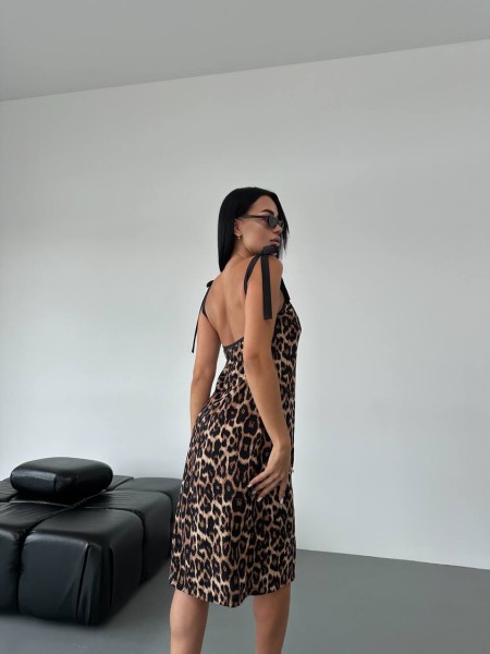 Очаровательное леопардовое платье 28702
