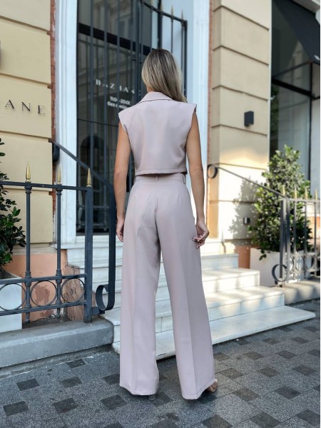 Стильний класичний костюм білого кольору 28737