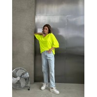 Базова, яскрава футболка жовтого кольору 28837