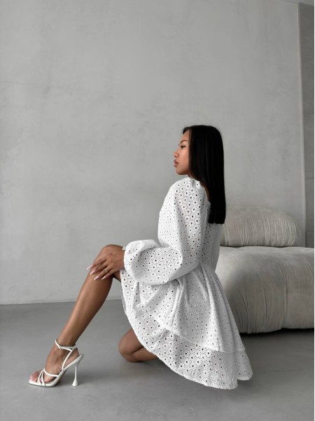 Чарівна сукня білого кольору 28909