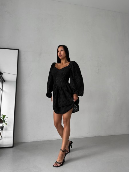 Чарівна сукня чорного кольору 28910