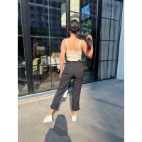 Стильные женские брюки черного цвета 28961