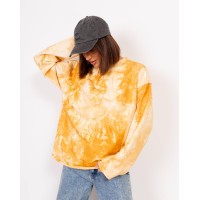 Стильный лонгслив желтого цвета 28982