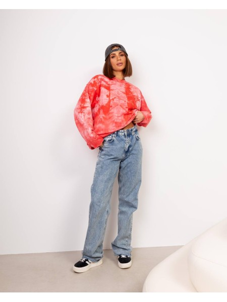 Стильний лонгслів рожевого кольору 28983