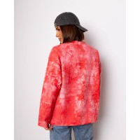 Стильний лонгслів рожевого кольору 28983