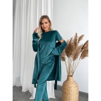 Женский комплект-тройка изумрудного цвета 29510